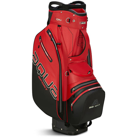 Big Max 2026 Aqua Sport 4 Waterproof Cartbag, Rot / Schwarz
