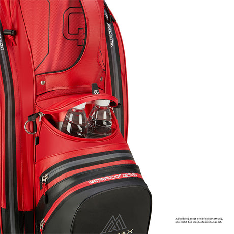 Big Max 2026 Aqua Sport 4 Waterproof Cartbag, Rot / Schwarz