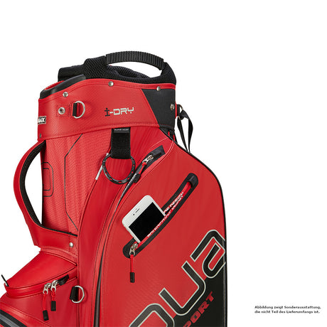 Big Max 2026 Aqua Sport 4 Waterproof Cartbag, Rot / Schwarz