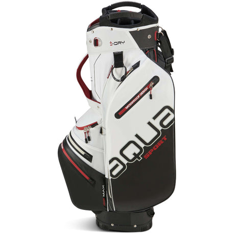 Big Max 2026 Aqua Sport 4 Waterproof Cartbag, Offwhite / Schwarz / Merlot