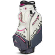 Big Max 2026 Aqua Sport 4 Waterproof Damen Cartbag, Offwhite / Stahlblau / Fuchsia