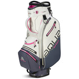 Big Max 2026 Aqua Sport 4 Waterproof Damen Cartbag, Offwhite / Stahlblau / Fuchsia
