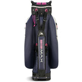 Big Max 2026 Aqua Sport 4 Waterproof Damen Cartbag, Offwhite / Stahlblau / Fuchsia