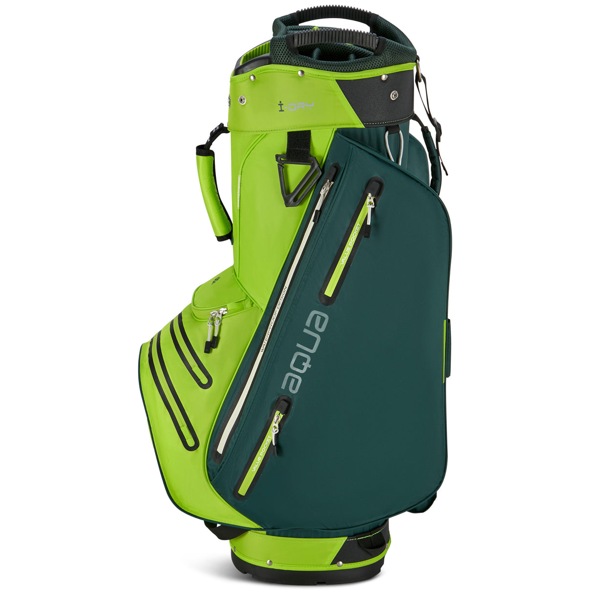 Big Max Aqua Style 4 Waterproof Cartbag, Grün