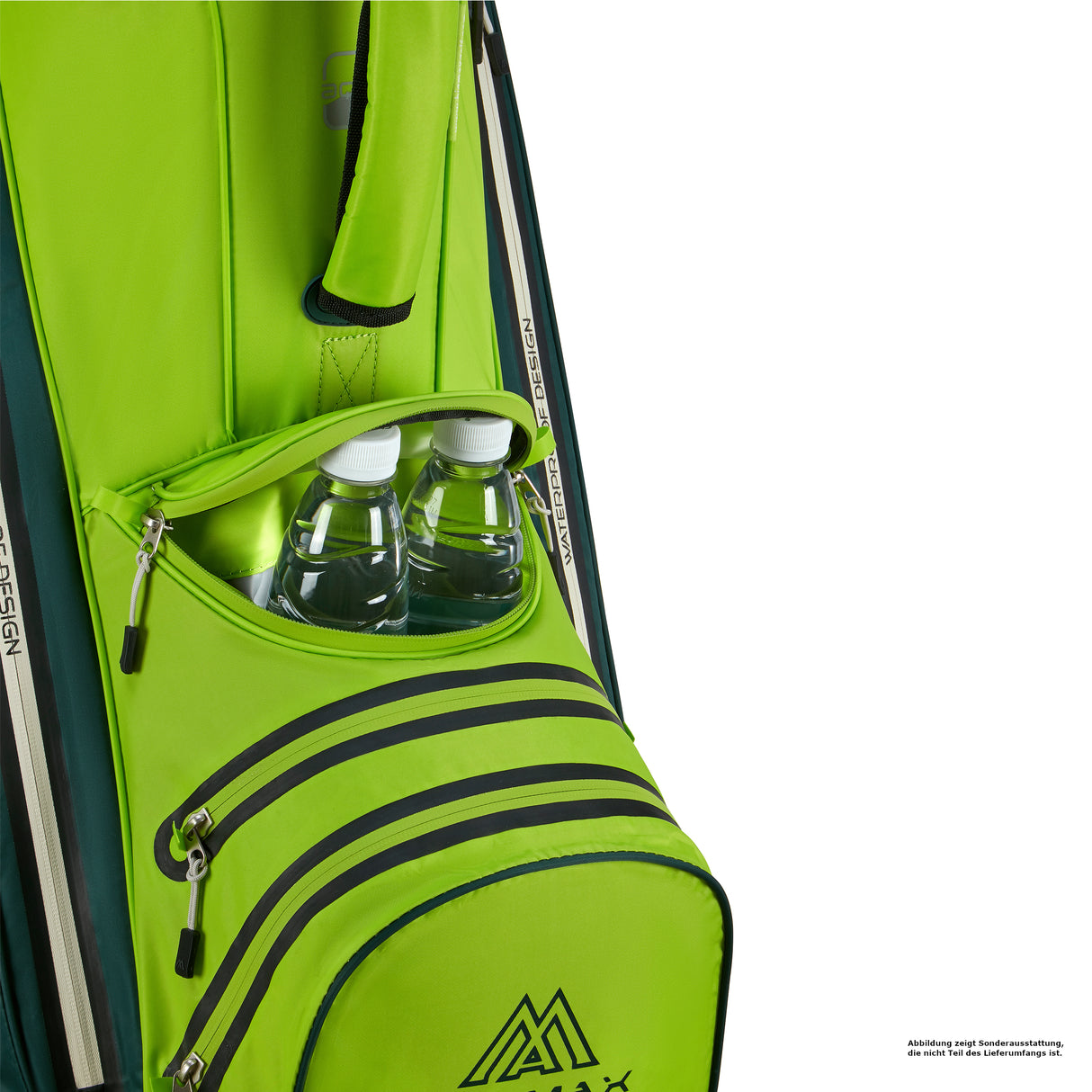 Big Max Aqua Style 4 Waterproof Cartbag, Grün