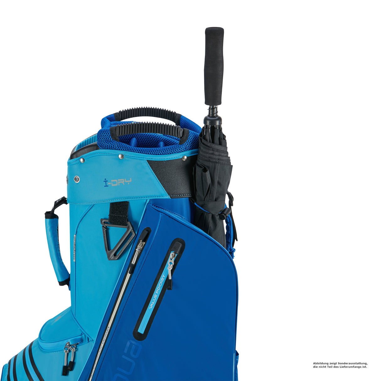 Big Max Aqua Style 4 Waterproof Cartbag, Royalblau / Himmelblau