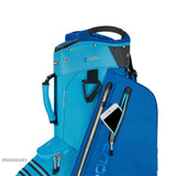 Big Max Aqua Style 4 Waterproof Cartbag, Royalblau / Himmelblau