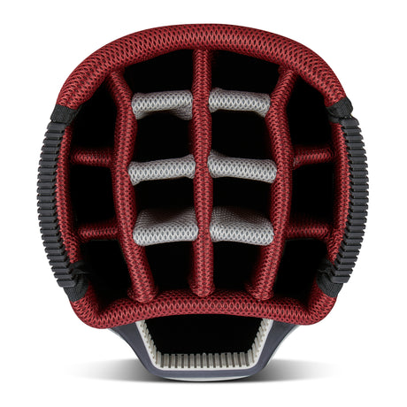 Big Max Aqua Style 4 Waterproof Cartbag, Offwhite / Merlot