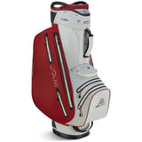 Big Max Aqua Style 4 Waterproof Cartbag, Offwhite / Merlot