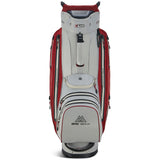 Big Max Aqua Style 4 Waterproof Cartbag, Offwhite / Merlot