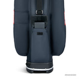 Big Max Aqua Style 4 Waterproof Cartbag, Weiß / Navy / Rot