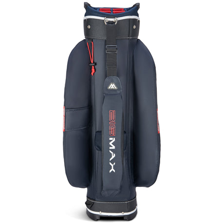 Big Max Aqua Style 4 Waterproof Cartbag, Weiß / Navy / Rot