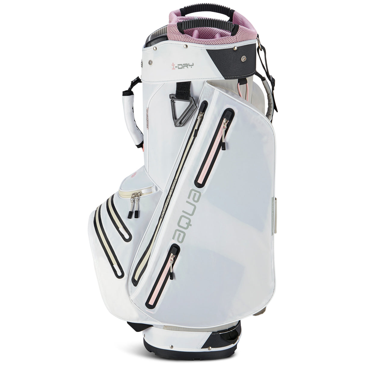 Big Max Aqua Style 4 Waterproof Damen Cartbag, Weiß / Pink