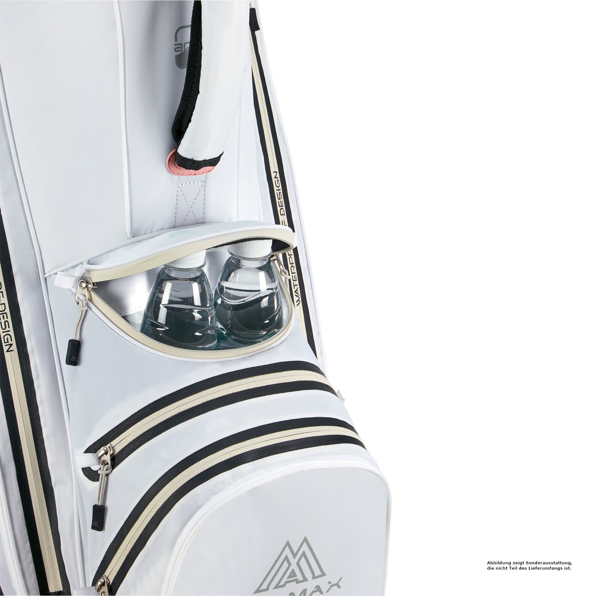 Big Max Aqua Style 4 Waterproof Damen Cartbag, Weiß / Pink