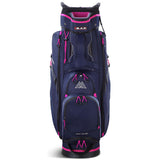 Big Max Terra Sport Damen Cartbag / Golfbag, Blau / Fuchsia - Golflaedchen.de