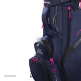 Big Max Terra Sport Damen Cartbag / Golfbag, Blau / Fuchsia - Golflaedchen.de