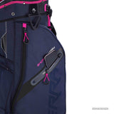 Big Max Terra Sport Damen Cartbag / Golfbag, Blau / Fuchsia - Golflaedchen.de