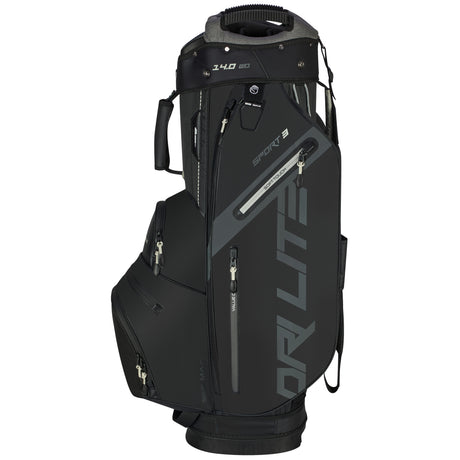 Big Max Dri Lite Sport 3 Waterproof Cartbag, Schwarz