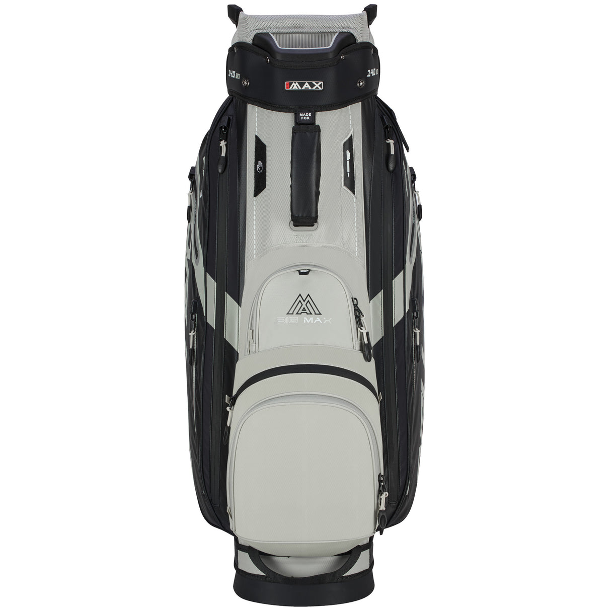 Big Max Dri Lite Sport 3 Waterproof Cartbag, Schwarz / Taupe