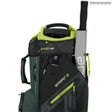 Big Max Dri Lite Sport 3 Waterproof Cartbag, Grün / Schwarz