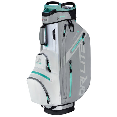 Big Max Dri Lite Sport 3 Waterproof Cartbag, Grau / Weiß / Mint