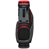 Big Max Dri Lite Hybrid Tour 2 Waterproof Standbag, Schwarz / Grau / Rot