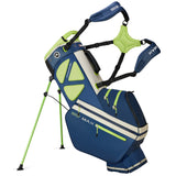 Big Max Dri Lite Hybrid Tour 2 Waterproof Standbag, Navy / Grün