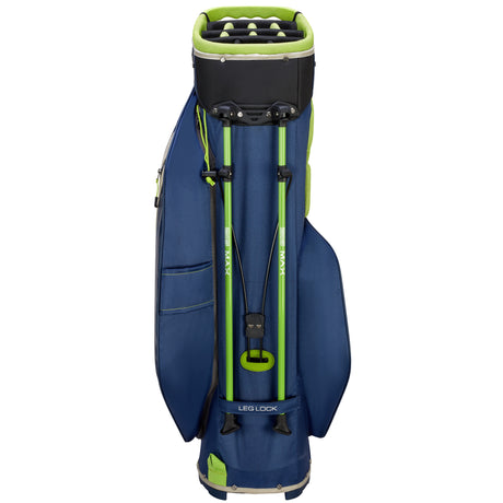 Big Max Dri Lite Hybrid Tour 2 Waterproof Standbag, Navy / Grün