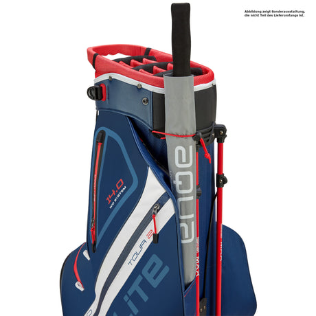 Big Max Dri Lite Hybrid Tour 2 Waterproof Standbag, Blau / Rot / Weiß