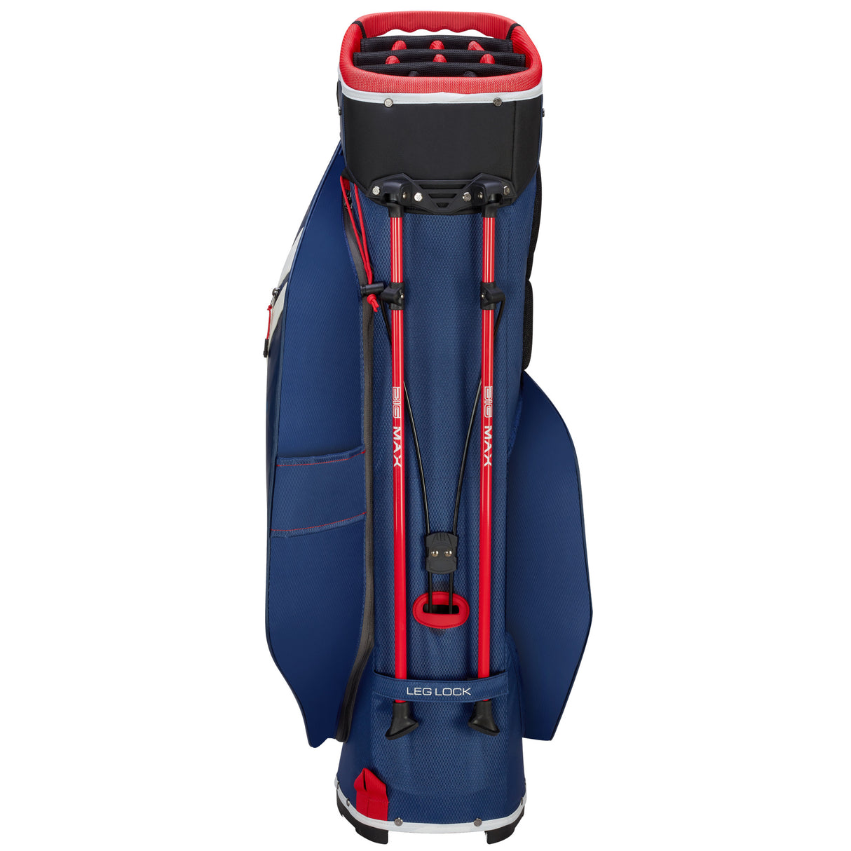Big Max Dri Lite Hybrid Tour 2 Waterproof Standbag, Blau / Rot / Weiß