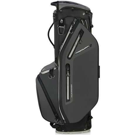 Big Max Dri Lite Feather 2 Waterproof Standbag, Grau / Schwarz