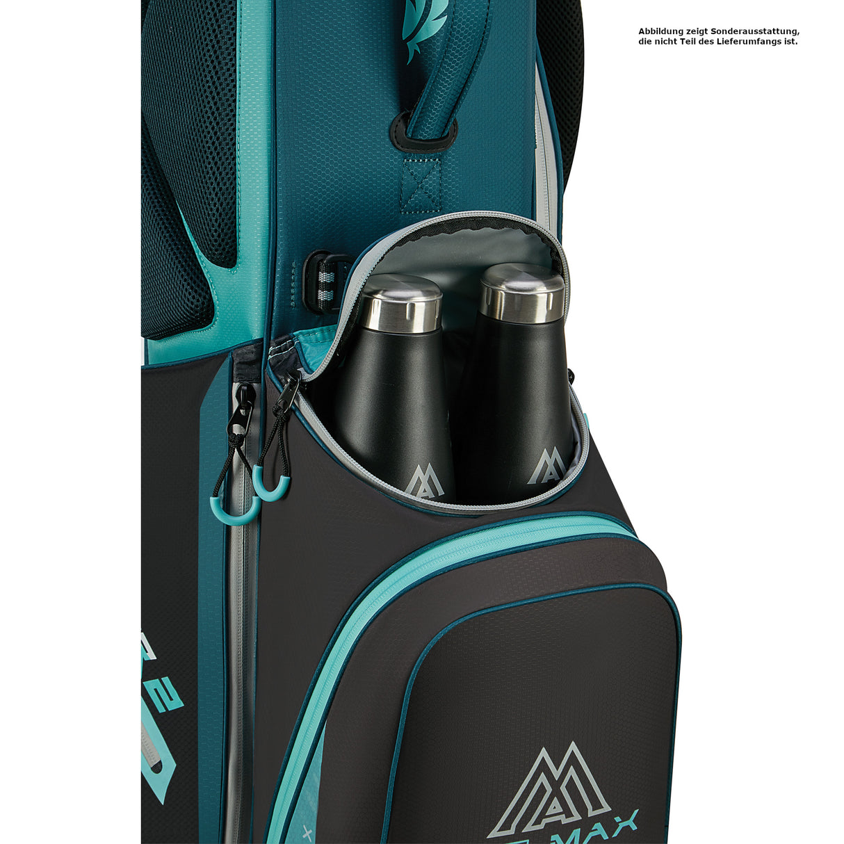 Big Max Dri Lite Feather 2 Waterproof Standbag, Blau / Grau / Aqua