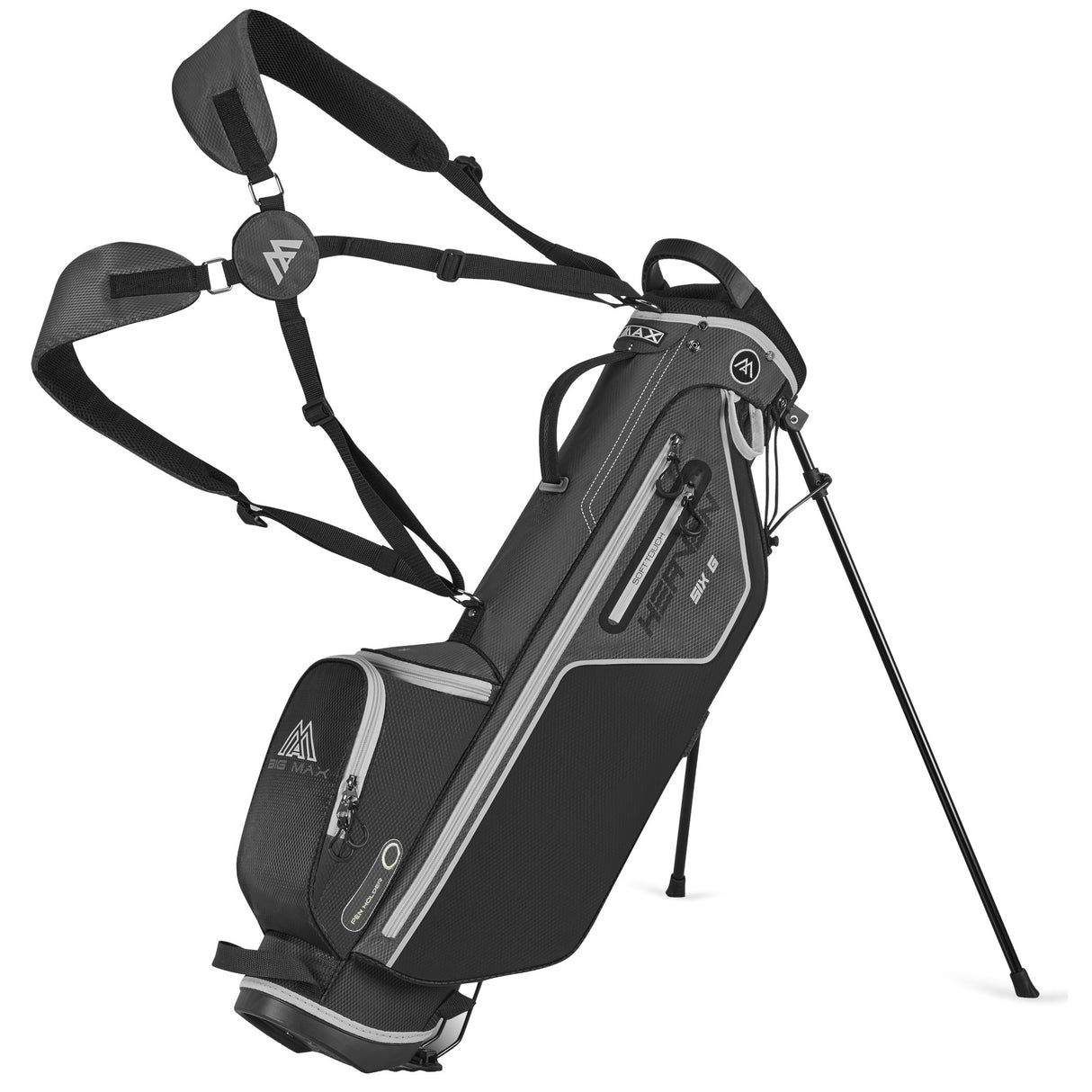 Big Max Heaven SIX G Standbag, Grau / Schwarz