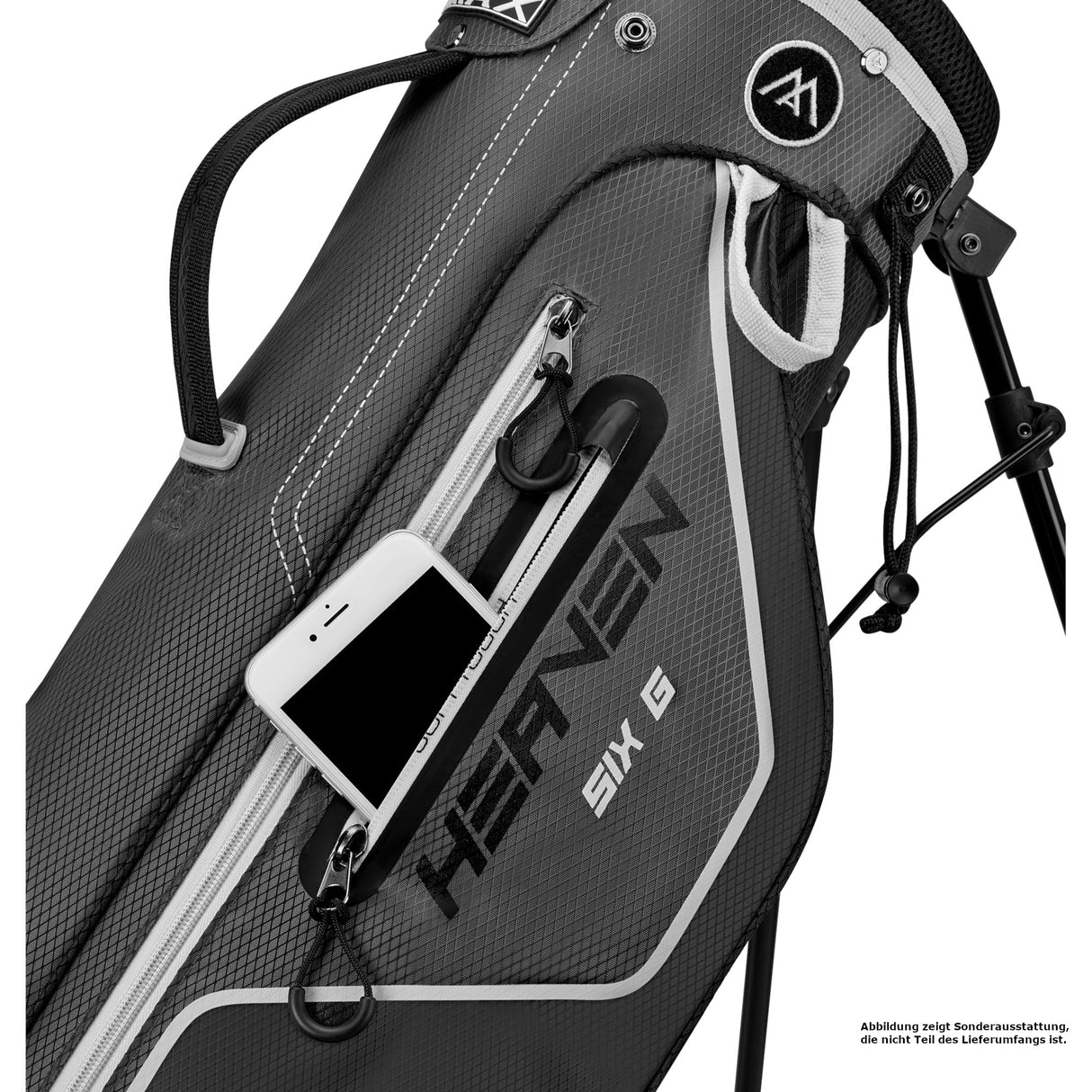 Big Max Heaven SIX G Standbag, Grau / Schwarz