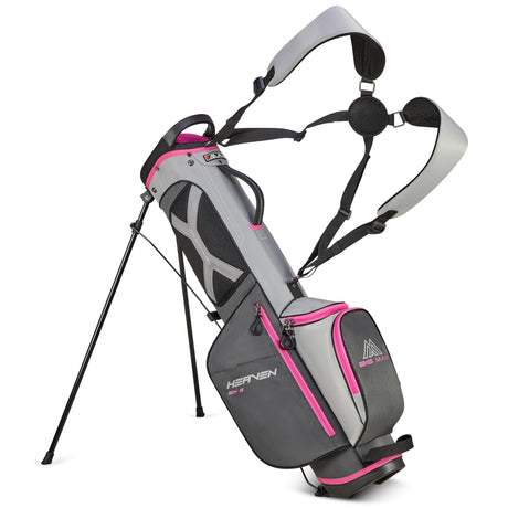 Big Max Heaven SIX G Damen Standbag, Anthrazit / Silbergrau / Fuchsia