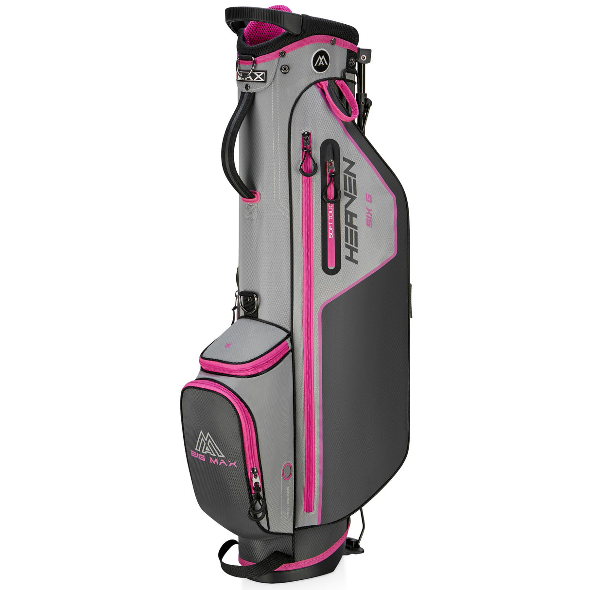 Big Max Heaven SIX G Damen Standbag, Anthrazit / Silbergrau / Fuchsia