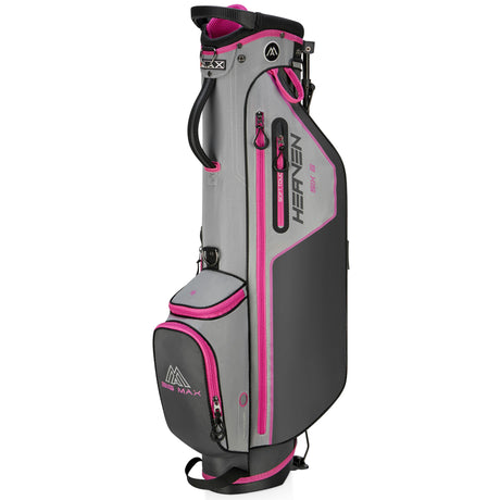 Big Max Heaven SIX G Damen Standbag, Anthrazit / Silbergrau / Fuchsia