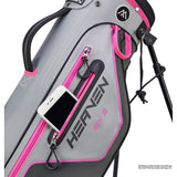 Big Max Heaven SIX G Damen Standbag, Anthrazit / Silbergrau / Fuchsia