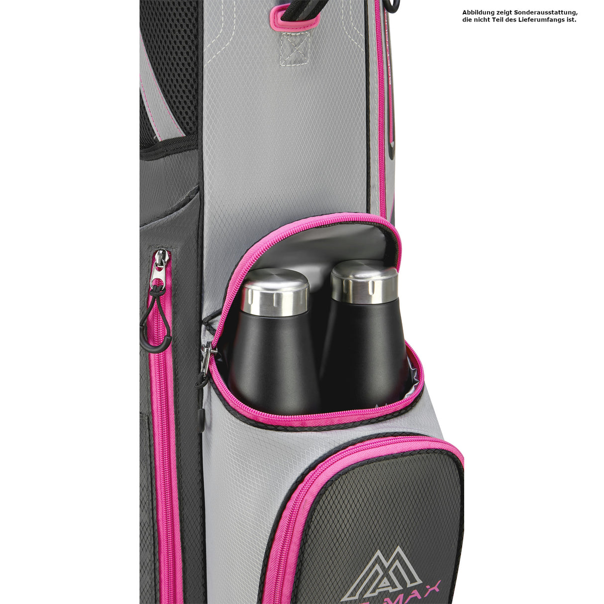 Big Max Heaven SIX G Damen Standbag, Anthrazit / Silbergrau / Fuchsia