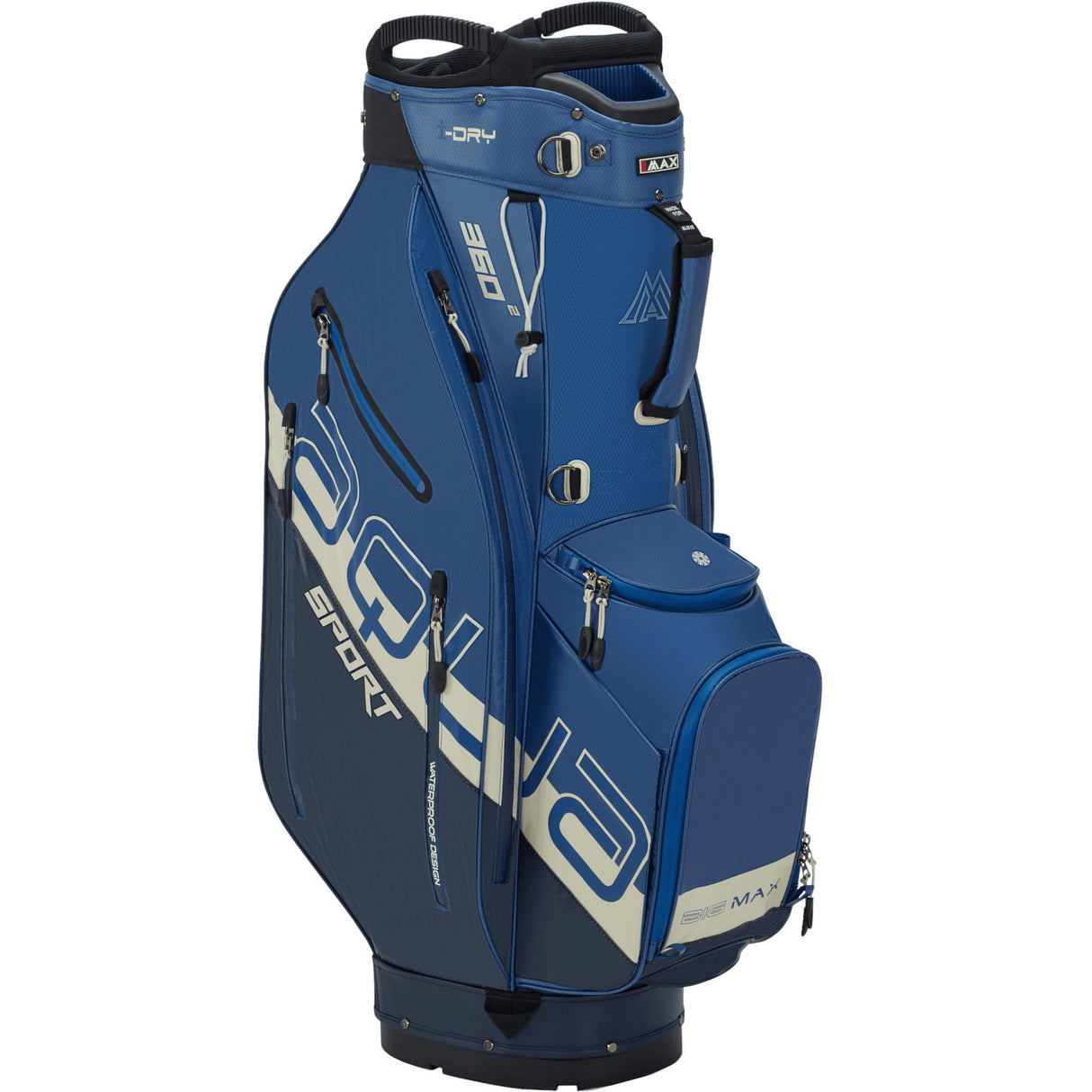 Big Max 2026 Aqua Sport 360² Waterproof Cartbag, Navy