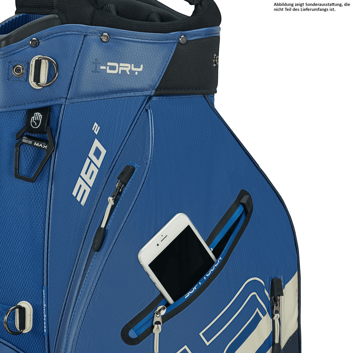 Big Max 2026 Aqua Sport 360² Waterproof Cartbag, Navy