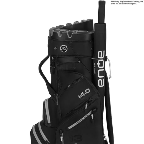 Big Max Dri Lite Silencio 3 Cartbag, Schwarz