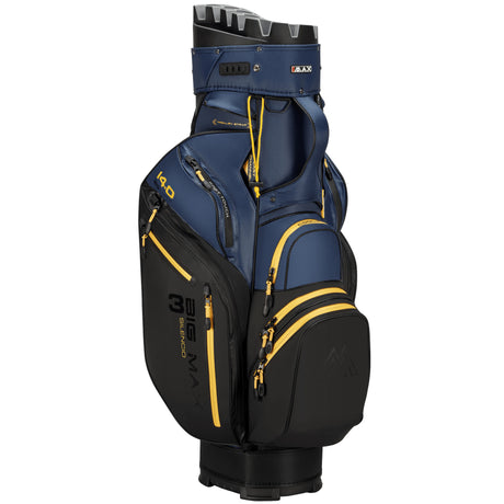 Big Max Dri Lite Silencio 3 Cartbag, Schwarz / Blau / Gelb