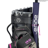 Big Max Dri Lite Silencio 3 Damen Cartbag, Schwarz / Grau / Fuchsia - Golflaedchen.de