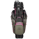 Big Max Dri Lite Silencio 3 Damen Cartbag, Schwarz / Grau / Fuchsia - Golflaedchen.de
