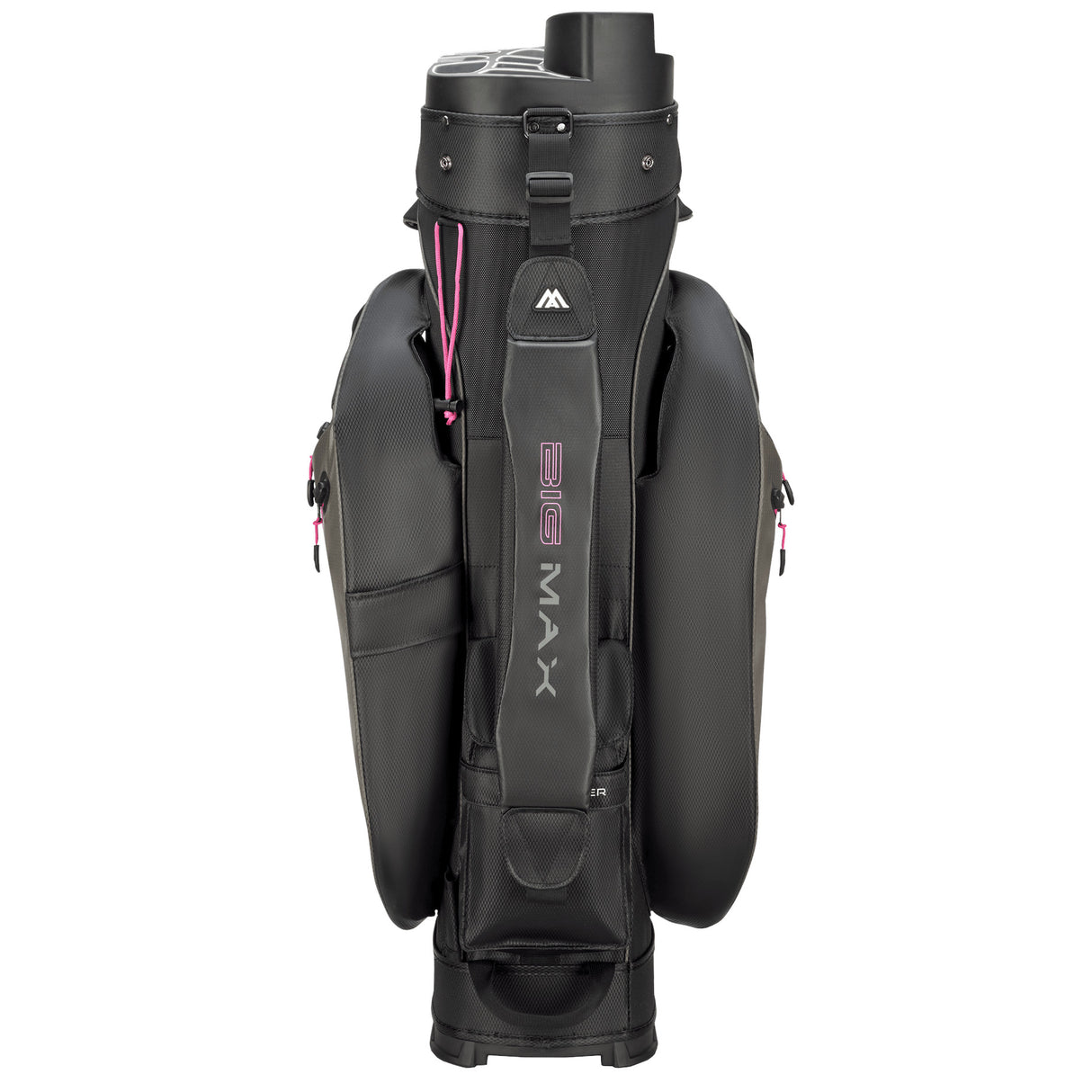 Big Max Dri Lite Silencio 3 Damen Cartbag, Schwarz / Grau / Fuchsia - Golflaedchen.de