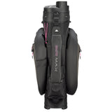 Big Max Dri Lite Silencio 3 Damen Cartbag, Schwarz / Grau / Fuchsia - Golflaedchen.de
