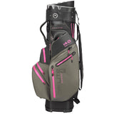 Big Max Dri Lite Silencio 3 Damen Cartbag, Schwarz / Grau / Fuchsia - Golflaedchen.de