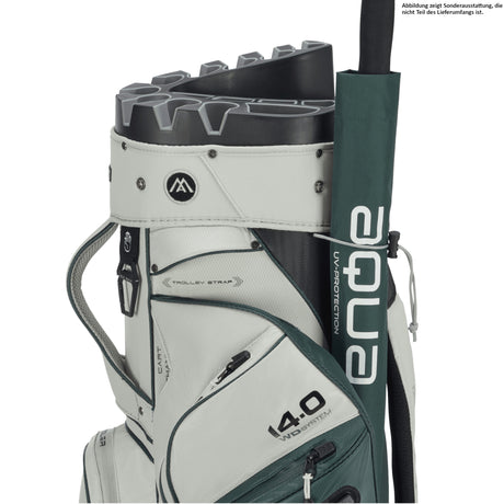 Big Max Dri Lite Silencio 3 Cartbag, Grün / Grau (Offwhite)