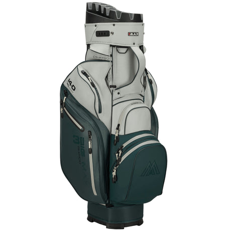 Big Max Dri Lite Silencio 3 Cartbag, Grün / Grau (Offwhite)